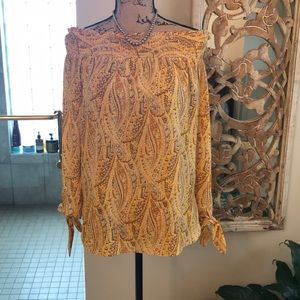 Michael Kors off shoulder blouse